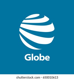 vector logo globe