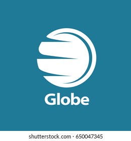 vector logo globe