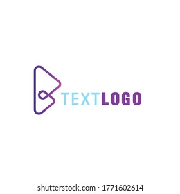 vector logo graphic digital technology. It is suitable for company brands, science, etc.