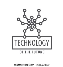 vector logo graphic Spider chip