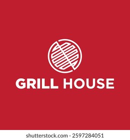 Vector Logo Grill House For Your Bussiness
