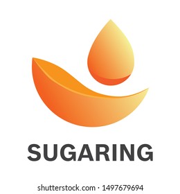Vector logo for hair removal and sugaring company