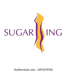 Vector logo for hair removal and sugaring company