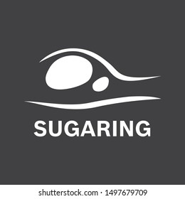 Vector logo for hair removal and sugaring company