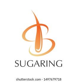 Vector logo for hair removal and sugaring company