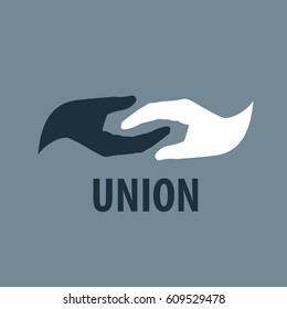 vector logo handshake