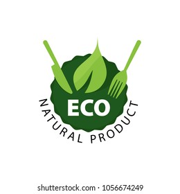 vector logo healthy eating
