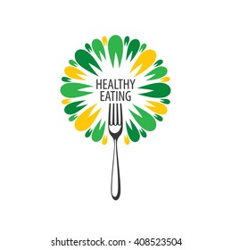 Vector Logo Healthy Eating