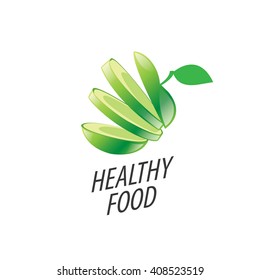 vector logo healthy eating