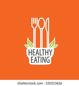 Vector Logo Healthy Eating