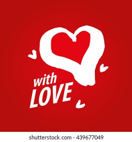 vector logo heart
