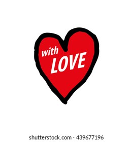 vector logo heart