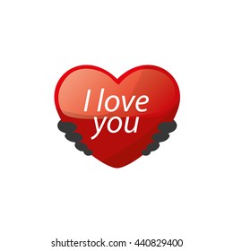 vector logo heart
