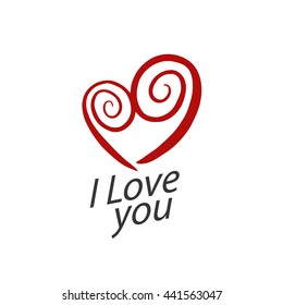 vector logo heart