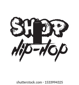Vector logo for hip hop clothing store, things