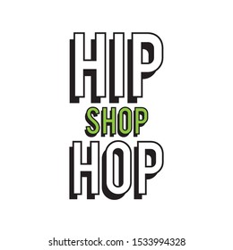 Vector logo for hip hop clothing store, things
