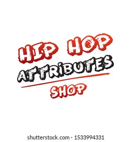 Vector logo for hip hop clothing store, things