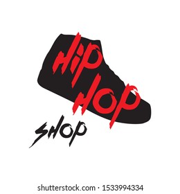 Vector logo for hip hop clothing store, things