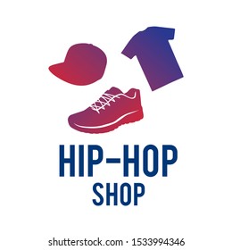 Vector logo for hip hop clothing store, things
