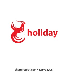 vector logo holiday