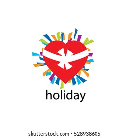 vector logo holiday