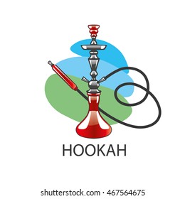 vector logo hookah