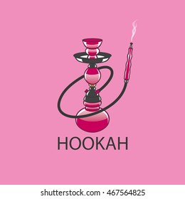 vector logo hookah