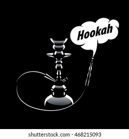 vector logo hookah