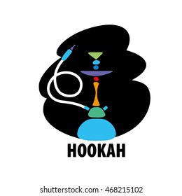 vector logo hookah