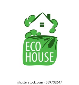 vector logo house