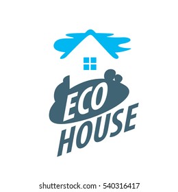 vector logo house