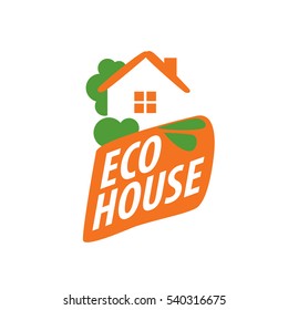 vector logo house