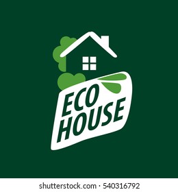 vector logo house