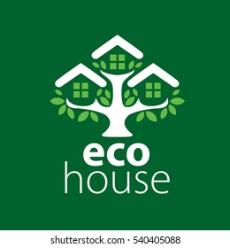 vector logo house