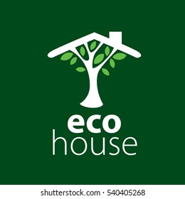 vector logo house