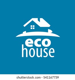 vector logo house