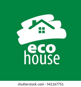 vector logo house