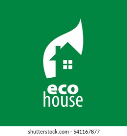 vector logo house