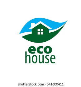 vector logo house