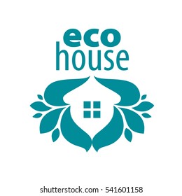 vector logo house
