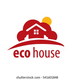 vector logo house