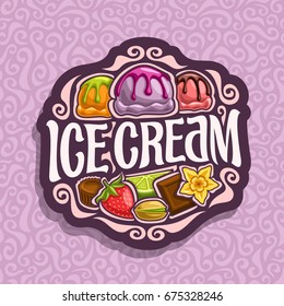 logo ice cream scoop