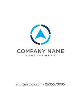vector logo icon compass. vector logo