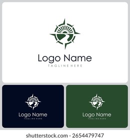 Vektorlogo Symbol Kompass .concept Logo	
