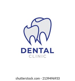 diseño odontológico del icono del logotipo vectorial. 