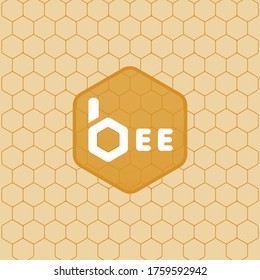 Vectorlogo und Icon Design Templates im trendigen linearen Stil - natürliche und landwirtschaftliche Honigkonzepte.abstraktes Design.neues Concept Design. Emblem, Design-Konzept, kreatives Symbol,
