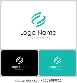 Vektorlogo Symbol S-Technologie. Logovorlagen	
