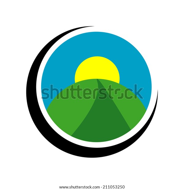 Vector Logo Icon Save Earth Stock Vector Royalty Free 211053250