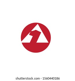 A vector logo icon symbol adesign template illustration