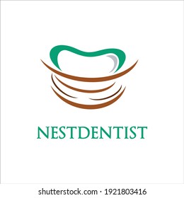 vector logo icon tooth denta dentish clinick for your company